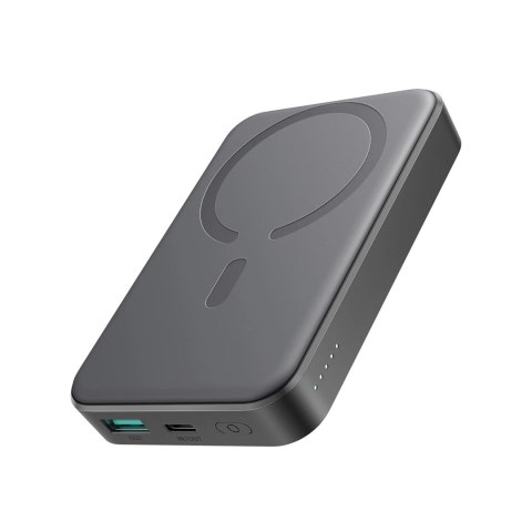 Powerbank Joyroom JR-W020 20W 10000mAh MagSafe + kabel USB-C - USB-C 0.25m - czarny Powerbank Joyroom JR-W020 20W 10000mAh MagSafe + kabel USB-C - USB-C 0.25m - czarny