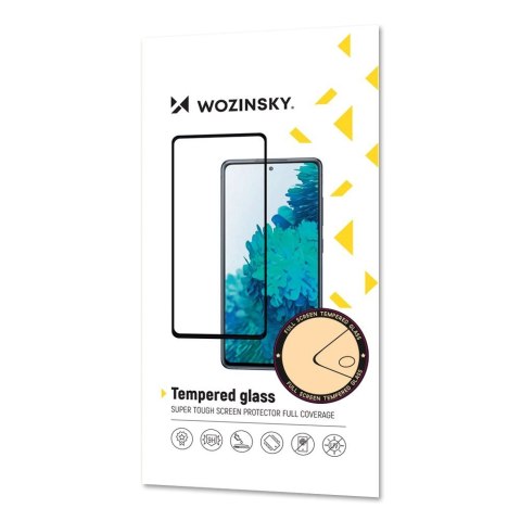 Wozinsky super wytrzymałe szkło hartowane Full Glue na cały ekran z ramką Case Friendly Oppo Reno6 4G czarny Wozinsky super wytrzymałe szkło hartowane Full Glue na cały ekran z ramką Case Friendly Oppo Reno6 4G czarny