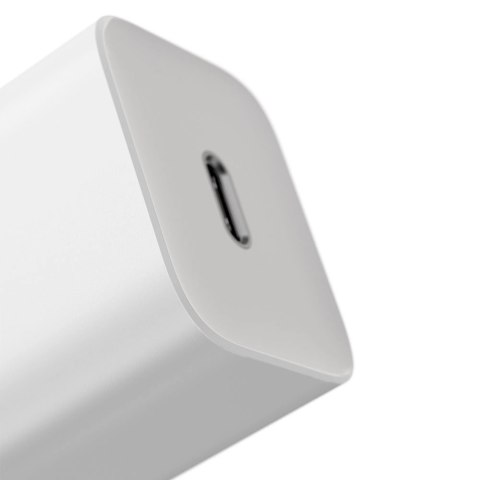 Baseus Super Si 1C szybka ładowarka USB Typ C 20 W Power Delivery biały (CCSUP-B02) Baseus Super Si 1C szybka ładowarka USB Typ C 20 W Power Delivery biały (CCSUP-B02)