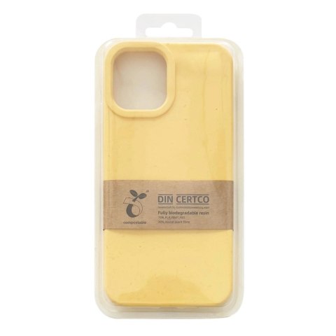 Eco Case etui do iPhone 12 Pro silikonowy pokrowiec obudowa do telefonu żółty Eco Case etui do iPhone 12 Pro silikonowy pokrowiec obudowa do telefonu żółty