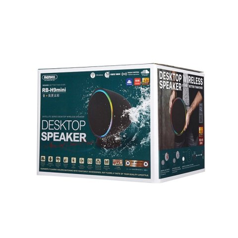 Remax Satellite Series bezprzewodowy głośnik bluetooth 5.0 1200mAh biały (RB-H9 mini) Remax Satellite Series bezprzewodowy głośnik bluetooth 5.0 1200mAh biały (RB-H9 mini)