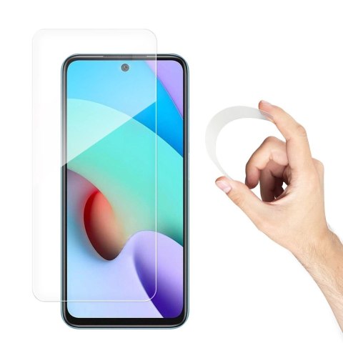 Wozinsky Nano Flexi hybrydowa elastyczna folia szklana szkło hartowane Xiaomi Redmi 10 Wozinsky Nano Flexi hybrydowa elastyczna folia szklana szkło hartowane Xiaomi Redmi 10