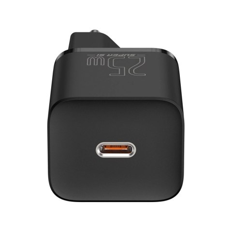 Baseus Super Si 1C szybka ładowarka USB Typ C 25W Power Delivery Quick Charge czarny (CCSP020101) Baseus Super Si 1C szybka ładowarka USB Typ C 25W Power Delivery Quick Charge czarny (CCSP020101)