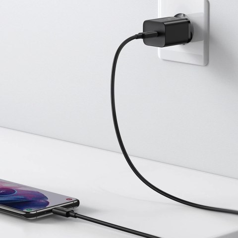 Baseus Super Si 1C szybka ładowarka USB Typ C 25W Power Delivery Quick Charge czarny (CCSP020101) Baseus Super Si 1C szybka ładowarka USB Typ C 25W Power Delivery Quick Charge czarny (CCSP020101)