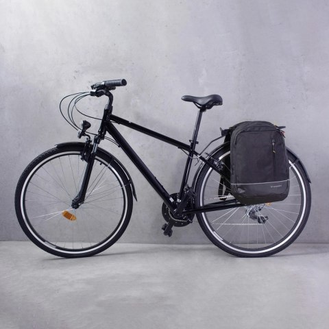 Wozinsky torba rowerowa podwójna plecak 2w1 30l czarna (WBB30BK)