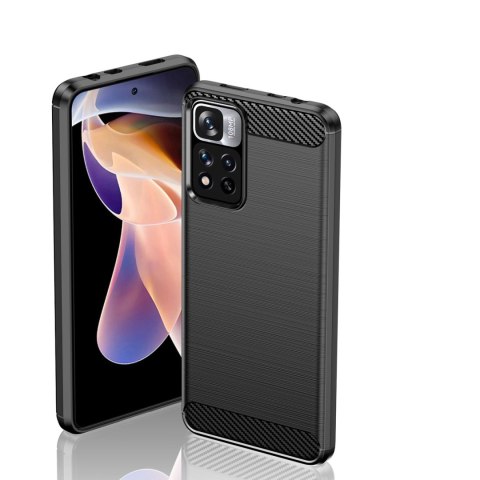 Carbon Case elastyczne etui pokrowiec Xiaomi Redmi Note 11 Pro+ 5G (China) / 11 Pro 5G (China) / Mi11i HyperCharge / Poco X4 NFC