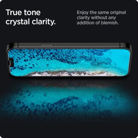 Szkło hartowane Spigen Glas.tR Slim Privacy na iPhone 13 / 13 Pro / 14 / 16e Szkło hartowane Spigen Glas.tR Slim Privacy na iPhone 13 / 13 Pro / 14 / 16e