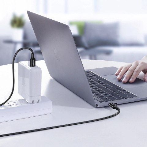 Ugreen kabel przewód USB Typ C (męski) na Typ C (męski) 1 m biały (US300)