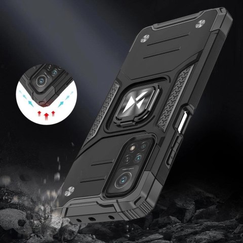Wozinsky Ring Armor pancerne hybrydowe etui pokrowiec + magnetyczny uchwyt Mi Poco M4 Pro 5G / Redmi Note 11 5G (China) / Redmi Wozinsky Ring Armor pancerne hybrydowe etui pokrowiec + magnetyczny uchwyt Mi Poco M4 Pro 5G / Redmi Note 11 5G (China) / Redmi