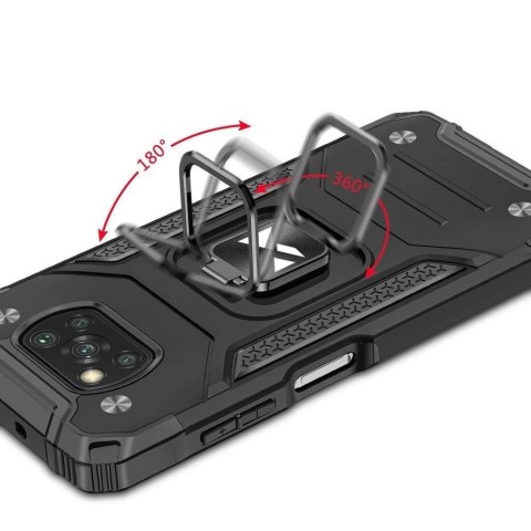 Wozinsky Ring Armor pancerne hybrydowe etui pokrowiec + magnetyczny uchwyt Samsung Galaxy A03s niebieski Wozinsky Ring Armor pancerne hybrydowe etui pokrowiec + magnetyczny uchwyt Samsung Galaxy A03s niebieski