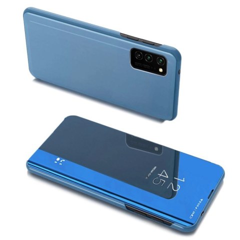 Clear View Case futerał etui z klapką Samsung Galaxy A03s (166,5) niebieski Clear View Case futerał etui z klapką Samsung Galaxy A03s (166,5) niebieski