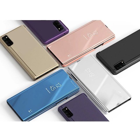 Clear View Case futerał etui z klapką Samsung Galaxy A03s (166,5) niebieski Clear View Case futerał etui z klapką Samsung Galaxy A03s (166,5) niebieski