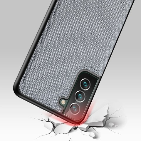 Dux Ducis Fino etui pokrowiec pokryty nylonowym materiałem Samsung Galaxy S22+ (S22 Plus) niebieski Dux Ducis Fino etui pokrowiec pokryty nylonowym materiałem Samsung Galaxy S22+ (S22 Plus) niebieski