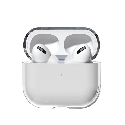 Etui do AirPods Pro sztywny mocny pokrowiec na słuchawki przezroczysty (case A) Etui do AirPods Pro sztywny mocny pokrowiec na słuchawki przezroczysty (case A)