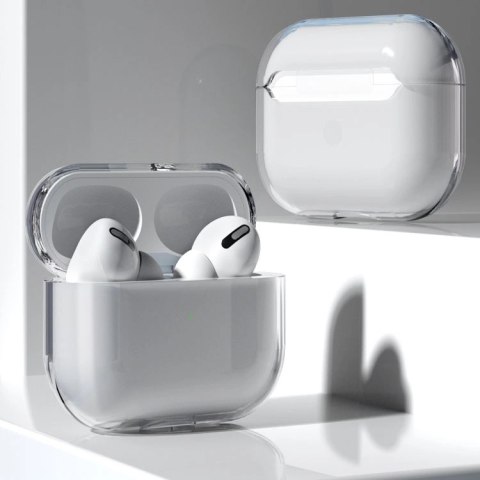 Etui do AirPods Pro sztywny mocny pokrowiec na słuchawki przezroczysty (case A) Etui do AirPods Pro sztywny mocny pokrowiec na słuchawki przezroczysty (case A)