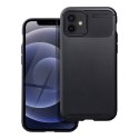 Futerał CARBON PREMIUM do IPHONE 12 / 12 Pro czarny Futerał CARBON PREMIUM do IPHONE 12 / 12 Pro czarny
