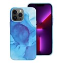 Futerał LEATHER MAG COVER kompatybilny z MagSafe do IPHONE 13 Pro Max blue splash Futerał LEATHER MAG COVER kompatybilny z MagSafe do IPHONE 13 Pro Max blue splash