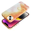 Futerał LEATHER MAG COVER kompatybilny z MagSafe do IPHONE 14 Plus orange splash Futerał LEATHER MAG COVER kompatybilny z MagSafe do IPHONE 14 Plus orange splash