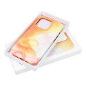 Futerał LEATHER MAG COVER kompatybilny z MagSafe do IPHONE 14 Plus orange splash Futerał LEATHER MAG COVER kompatybilny z MagSafe do IPHONE 14 Plus orange splash