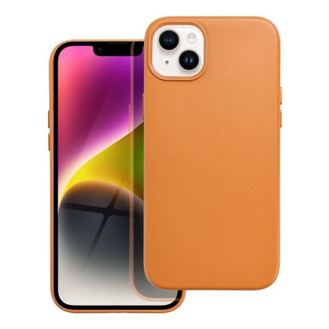 Futerał LEATHER MAG COVER kompatybilny z MagSafe do IPHONE 14 Plus pomarańczowy Futerał LEATHER MAG COVER kompatybilny z MagSafe do IPHONE 14 Plus pomarańczowy