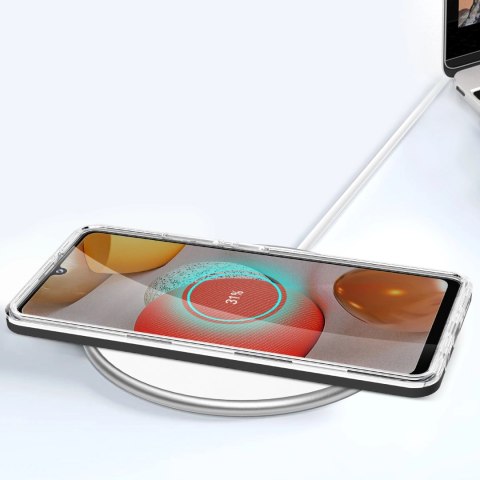 Clear 3in1 etui do Samsung Galaxy A42 5G żelowy pokrowiec z ramką czarny Clear 3in1 etui do Samsung Galaxy A42 5G żelowy pokrowiec z ramką czarny