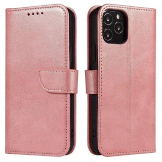 Etui Magnet Case z klapką do Xiaomi Redmi Note 11 Pro+ 5G (China) / 11 Pro 5G (China) / Mi11i HyperCharge / Poco X4 NFC 5G - róż