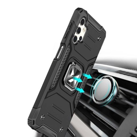 Wozinsky Ring Armor pancerne hybrydowe etui pokrowiec + magnetyczny uchwyt Samsung Galaxy A73 srebrny Wozinsky Ring Armor pancerne hybrydowe etui pokrowiec + magnetyczny uchwyt Samsung Galaxy A73 srebrny