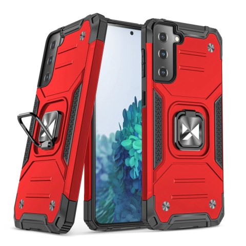Wozinsky Ring Armor pancerne hybrydowe etui pokrowiec + magnetyczny uchwyt Samsung Galaxy S22+ (S22 Plus) czerwony Wozinsky Ring Armor pancerne hybrydowe etui pokrowiec + magnetyczny uchwyt Samsung Galaxy S22+ (S22 Plus) czerwony