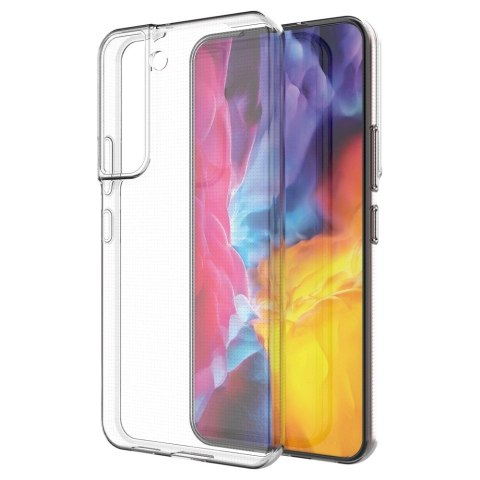 Żelowy pokrowiec etui Ultra Clear 0.5mm Samsung Galaxy S22 przezroczysty