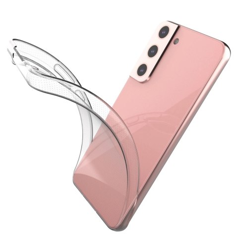 Żelowy pokrowiec etui Ultra Clear 0.5mm Samsung Galaxy S22 przezroczysty