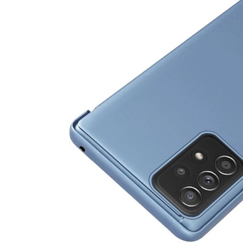 Clear View Case futerał etui z klapką Samsung Galaxy A73 czarny Clear View Case futerał etui z klapką Samsung Galaxy A73 czarny