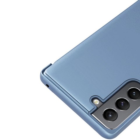Clear View Case futerał etui z klapką Samsung Galaxy S22+ (S22 Plus) niebieski Clear View Case futerał etui z klapką Samsung Galaxy S22+ (S22 Plus) niebieski