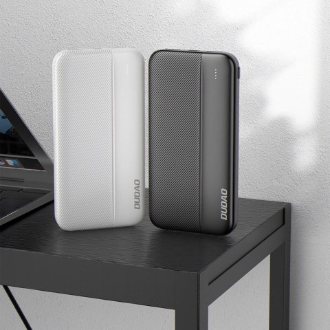Dudao K4S powerbank 2x USB Typ A 10000mAh 5V/2A biały Dudao K4S powerbank 2x USB Typ A 10000mAh 5V/2A biały