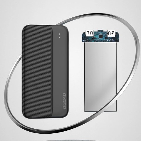 Dudao K4S powerbank 2x USB Typ A 10000mAh 5V/2A biały Dudao K4S powerbank 2x USB Typ A 10000mAh 5V/2A biały