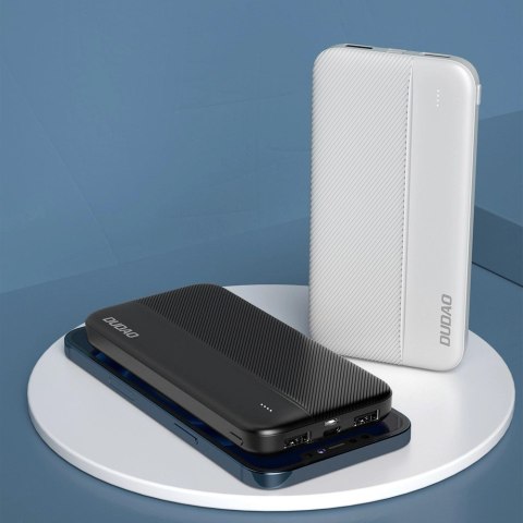 Dudao K4S powerbank 2x USB Typ A 10000mAh 5V/2A biały Dudao K4S powerbank 2x USB Typ A 10000mAh 5V/2A biały