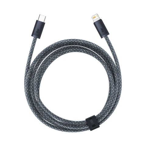 Kabel Baseus CALD000116 Lightning - USB-C PD 20W 480Mb/s 2m - szary Kabel Baseus CALD000116 Lightning - USB-C PD 20W 480Mb/s 2m - szary