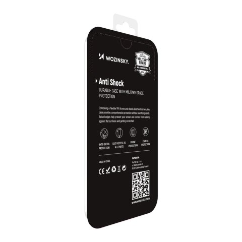 Wozinsky Anti Shock pancerne etui do Xiaomi Redmi 10 przezroczysty Wozinsky Anti Shock pancerne etui do Xiaomi Redmi 10 przezroczysty