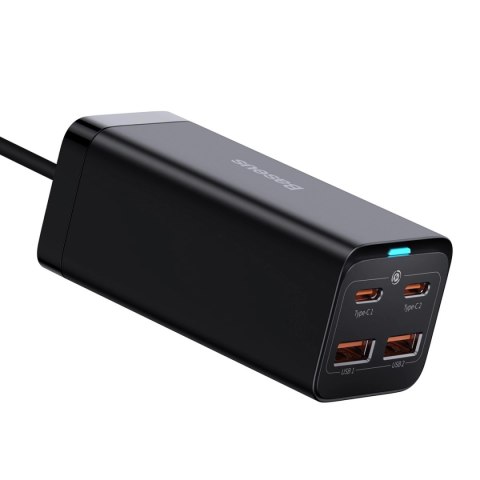 Baseus GaN3 Pro szybka uniwersalna ładowarka sieciowa GaN 2 x USB Typ C / 2x USB 100W PD3.0, QC4.0+, AFC czarny (CCGP000101) Baseus GaN3 Pro szybka uniwersalna ładowarka sieciowa GaN 2 x USB Typ C / 2x USB 100W PD3.0, QC4.0+, AFC czarny (CCGP000101)