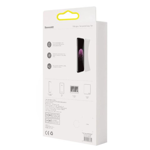Szkło Baseus Privacy Anti Spy hartowane prywatyzujące na iPhone 11 Pro Max / iPhone XS Max z pozycjonerem Szkło Baseus Privacy Anti Spy hartowane prywatyzujące na iPhone 11 Pro Max / iPhone XS Max z pozycjonerem