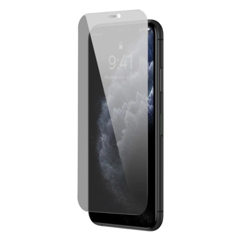 Szkło Baseus Privacy Anti Spy hartowane prywatyzujące na iPhone 11 Pro Max / iPhone XS Max z pozycjonerem Szkło Baseus Privacy Anti Spy hartowane prywatyzujące na iPhone 11 Pro Max / iPhone XS Max z pozycjonerem