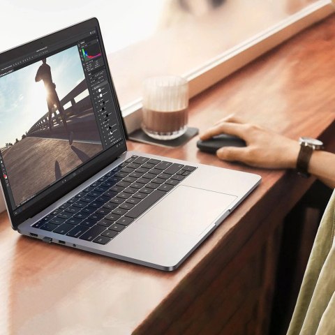 Ugreen poręczna myszka bezprzewodowa USB czarny (MU001)