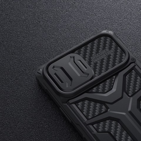 Nillkin Adventurer Case etui do iPhone 13 Pro Max pancerny pokrowiec z osłoną na aparat czerwony