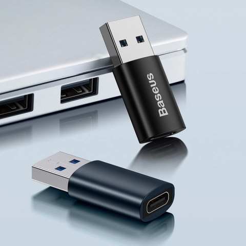 Baseus Ingenuity Series Mini przejściówka adapter USB 3.1 OTG do USB Typ C czarny (ZJJQ000101) Baseus Ingenuity Series Mini przejściówka adapter USB 3.1 OTG do USB Typ C czarny (ZJJQ000101)