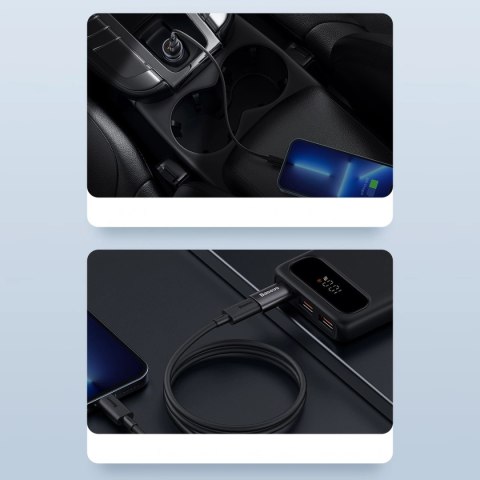 Baseus Ingenuity Series Mini przejściówka adapter USB 3.1 OTG do USB Typ C czarny (ZJJQ000101) Baseus Ingenuity Series Mini przejściówka adapter USB 3.1 OTG do USB Typ C czarny (ZJJQ000101)