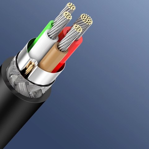 Kabel Ugreen US286 USB-C - USB-C 3A 480Mb/s 3m - czarny