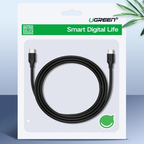 Kabel Ugreen US286 USB-C - USB-C 3A 480Mb/s 3m - czarny