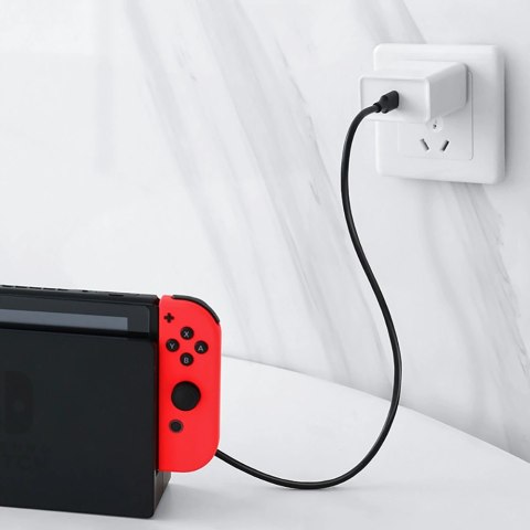 Kabel Ugreen US286 USB-C - USB-C 3A 480Mb/s 3m - czarny