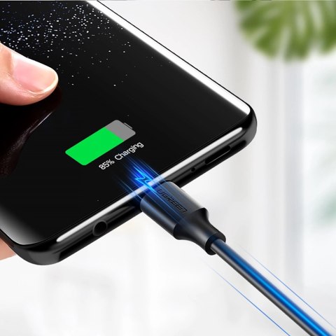 Kabel Ugreen US287 60114 USB-A / USB-C 3A 0.25m - czarny