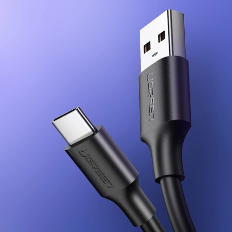 Kabel Ugreen US287 60114 USB-A / USB-C 3A 0.25m - czarny