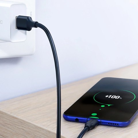 Kabel Ugreen US287 60114 USB-A / USB-C 3A 0.25m - czarny